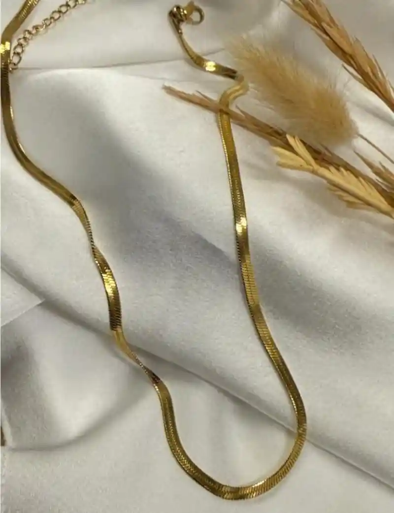 Gold Chain G. – Χρυσή Ατσάλινη Αλυσίδα Snake Chain